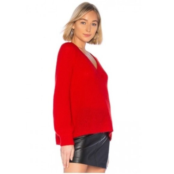 NAADAM Naadam Alute Deep V Sweater - Picture 2 of 8